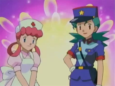 pokemon nurse joy officer jenny.